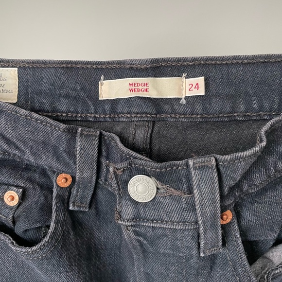 Levi’s wedgie jeans black - wild bunch without destruction - Picture 2 of 3